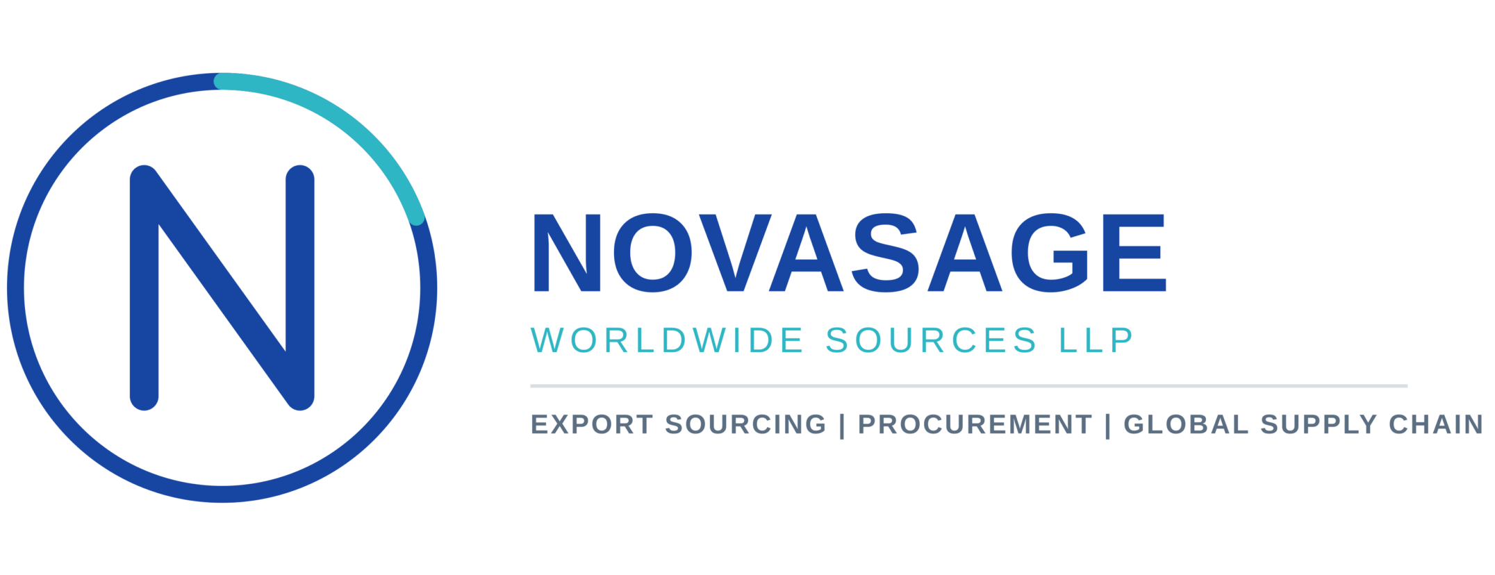 Novasage Worldwide Sources LLP logo – Export Sourcing, Procurement & Global Supply Chain Solutions from India